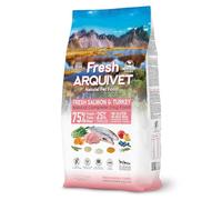 Arquivet Fresh Salmon & Turkey 10 Kg Pienso semihúmedo de salmón y Pavo