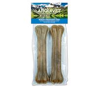 Arquivet Huesito prensado Piel, 25 cm (Paquete de 2)