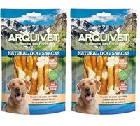 Arquivet Huesitos de Pollo con Calcio, 350 g (Paquete de 2)