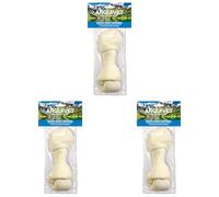 Arquivet Hueso Nudo Natural - Snacks Piel para Perros - 11 cm (Bolsa 1 ud.) (Paquete de 3)