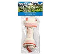 Arquivet, Hueso Nudo Rojo, Snacks para Perros, 16 cm (Bolsa 1 ud,)