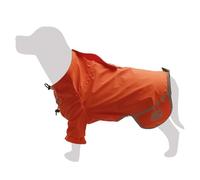 Arquivet Impermeable Naranja para Perros 'Monte Vettore' XS, 20 cm, Protege de la Lluvia y el frío, Impermeable para Perros
