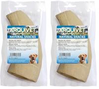 ARQUIVET Núcleo de Cuerno 15-20 cm - Bolsa 1 Unidad - Snacks Naturales para Perros - Chuches, premios, recompensas, golosinas, chucherías caninas - Mordedores para Perros (Paquete de 2)
