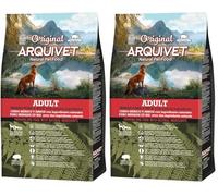 Arquivet Original Adult 3 Kg - Pienso para Perros con Cerdo Ibérico y Arroz - Alimento Seco para Perros Adultos - Alimentación Canina Saludable (Paquete de 2)