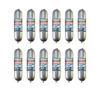 Arquivet - Pack 12 - Salchichas de Salmón y Pollo con Verduras para Perros 500 gr, 1 Unidad (Paquete de 12)