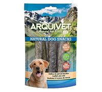 Arquivet - Pack 12 Unidades Snack Rollitos de Piel de Bacalao 70 gr - Natural Dog Snacks