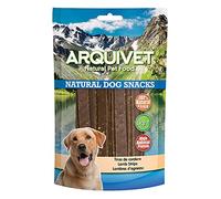 ARQUIVET - Pack 12 Unidades - Snack Tiras de Cordero - 100 gr - Natural Dog Snacks