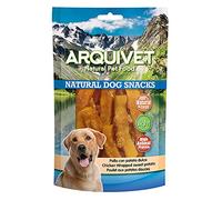 ARQUIVET Pack 12 Unidades Snacks Pollo con Patata Dulce 100 g - Natural Dog Snacks - 100% Natural - Chuches, premios, golosinas para Perros - Producto Light - Muy Rico en nutrientes