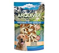 ARQUIVET Pack 12 Unidades Snacks Sushi de Pollo 100 g - Natural Dog Snacks - 100% Natural - Chuches, premios, golosinas para Perros - Producto Light - Muy Rico en nutrientes