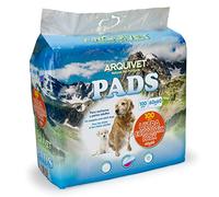 Arquivet Pads para perros 100 uds, súper absorbentes, 60 x 60 cm