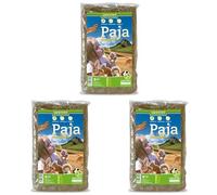 ARQUIVET Paja para roedores 1 Kg - Alimento Ideal para Conejos, Cobayas y Mascotas Pequeñas - Rica en Fibra - Comida para roedores