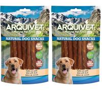 Arquivet- Palito con Pato - Snacks Naturales - 100 gr - 13cm (Paquete de 2)