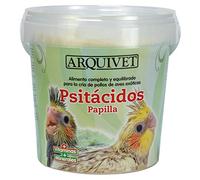ARQUIVET Papilla para psitácidos 580 gr - Alimento Completo para Todo Tipo de Polluelos - Comida para pájaros - Rico en proteínas y vitaminas - Alimentación Completa