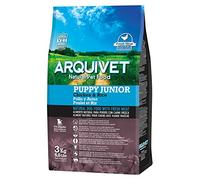 Arquivet Pienso Natural para Cachorros - Puppy Junior Pollo y Arroz, 3 kg (Paquete de 1)