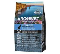 Arquivet Pienso para Gatos Adultos Esterilizados, Pescado Blanco y Atún, 1.5 kg (Paquete de 1)