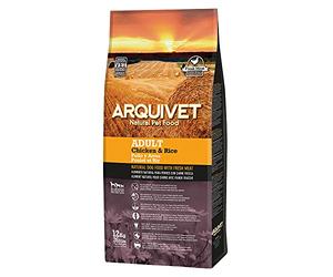 ARQUIVET Pienso Premium Pollo y Arroz 12 kg - Pienso Natural para Perros Adultos de Todas Las Razas - Alimento seco para Perros - Alta digestibilidad, gastrointestinal