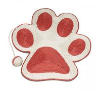 Arquivet Rascador para gatos huella color coral