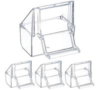 Arquivet Recambio comedero jaulas pequeñas pájaros - Accesorios para jaulas y pajareras - Comederos de aves - 7 x 7 x 7 cm (Paquete de 4)