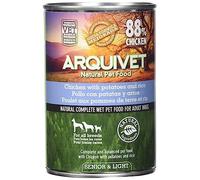 Arquivet Senior Light Pollo con Patatas y Arroz Perro Latas 400 gr