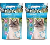 Arquivet Silicacrystal, Neutro, 3.8 L (Paquete de 2) para Gatos