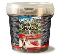 Arquivet Snacks de Carne Fresca de Ternera, 800g, para Perros Adultos