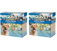 Arquivet Snacks Dentales para Perros, Marrón, 28 Unidad (Paquete de 2)
