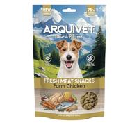 Arquivet Snacks semihúmedos de Carne Fresca de Pollo, 800 g, para Perros Adultos