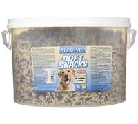 Arquivet Soft Snacks de Cordero y arroz para Perro - 4800gr - Snacks Naturales en Forma de huesitos - Golosinas y chuches Naturales - Premios y recompensas para Perros