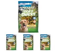 Arquivet Soft Snacks huesito Mix, 100 g (Paquete de 4)