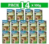 Arquivet Soft Snacks Huesitos Duo Cordero y Arroz para Perros 14 x 100 gr