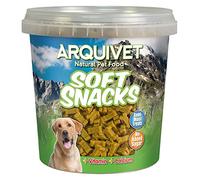 Arquivet, Soft Snacks para Perro, Huesitos Pollo, Aperitivos para Perro en Forma de Hueso, Chuches, recompensas y premios para Perros, Snack Natural Perros, Premium, 800 g