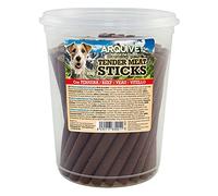 Arquivet, Tender Meat Sticks Ternera 500 g, Palitos Blandos para Perros, Snacks, premios, recompensas, chuches, golosinas caninas, Limpia Dientes y refuerza la mandíbula