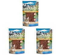 Arquivet Tiras de Pato y Gambas, 50 gr, 1 Unidad (Paquete de 3)