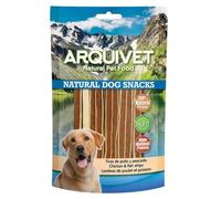 Arquivet Tiras de Pollo y Pescado -, 100 g (Paquete de 1)