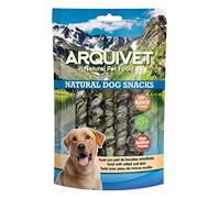 ARQUIVET Twist con Bacalao Enrollado 13 cm - 100 gr - Snacks para Perros 100% Naturales - Chuches, premios, golosinas, recompensas, chucherías caninas - Producto Light
