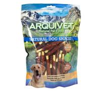 Arquivet Twist Dental con pato enrollado para perros 13 cm 1 kg (Paquete de 1)
