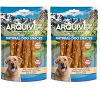 Arquivet Twist con Pollo Enrollado 13 cm, 350 g (Paquete de 2)