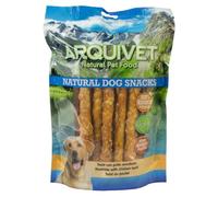 Arquivet - Twist con Pollo Enrollado 24 cm (Bolsa 1 Kg) - Snacks Naturales para Perros