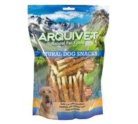 Arquivet Twist con pollo enrollado - Snacks Naturales para perros - Chuches para perros - Golosinas para perro - Premios para tu mascota - 13 cm - 1 kg