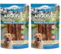 Arquivet Twist de Conejo Enrollado, 100 g (Paquete de 2)