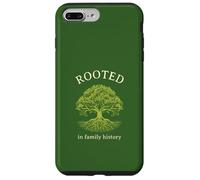 Arraigado en la Historia Familiar (declaración de Patrimonio y gráfico de árbol) Carcasa para iPhone 7 Plus/8 Plus