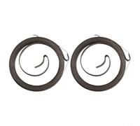 Arrancador de arranque de resorte de retroceso de 2 piezas compatible con GX120 para motor GX200 para generadores, bombas de gasolina, placas de compactación, cortadoras de césped y más