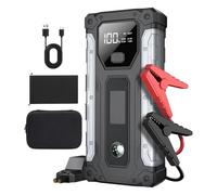 Arrancador De Batería Automotriz Portátil,Potenciador De Energía 12V - Paquete De Batería Externa | para Coche SUV Autocaravana Camión Teléfono Inteligente Ordenador