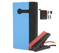 Arrancador de batería con pantalla LCD, cargador de batería de litio de 12 V, batería externa portátil, luz de emergencia multifunción para