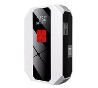 Arrancador De Batería De Coche 1200A Con Compresor De Aire, Dispositivo De Arranque De Banco De Energía Portátil, Cargador De Batería Automotriz De 12v, Potenciador De Batería De Coche(Color:White)