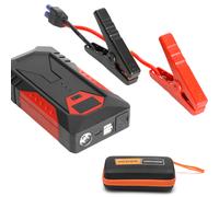 Arrancador de batería de coche de 18000mAh, potencia de energía automotriz multifuncional, inflador de fuego de 150PSI, bomba de aire Powerbank con bolsa