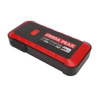 Arrancador de Batería de Coche, Pantalla LCD, Arrancador de Batería de Coche con 2500 A, 25800 MAh, Batería de Arranque Rápido USB, Arrancador de Puente de Coche Portátil para