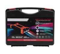Arrancador de Batería de Coche, Paquete de Batería de 12 V, Caja de Salto, Carga Rápida USB3.0, con Linterna LED, Luz Estroboscópica y SOS, para Camping, Exteriores, (Enchufe de