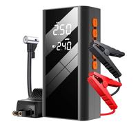 Arrancador de batería EAFCAuto de 12 V con compresor de Aire de 150 PSI, Banco de energía de 1200 A, Bomba de inflado de neumáticos, Dispositivo de Arranque, inflador de neumáticos para automóvil