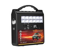 Arrancador de batería para Coche, 1200 A, portátil, 20 000 mAh, Altavoz Compatible con Bluetooth, Linterna de Emergencia, Amplificador de batería de Emergencia.